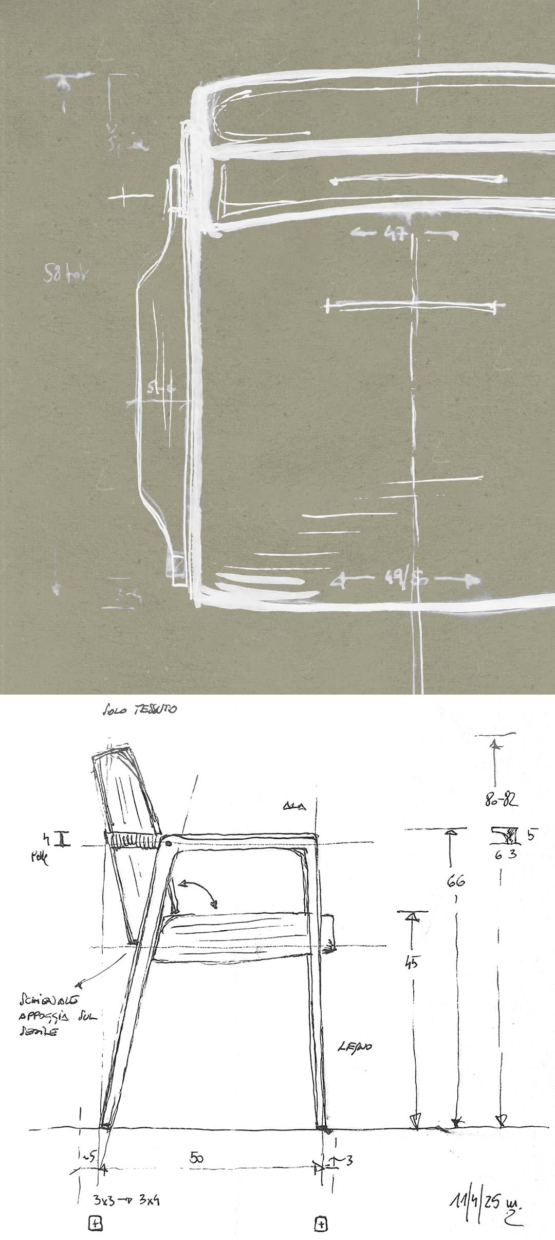 Eline Dining Chair Sketch 02